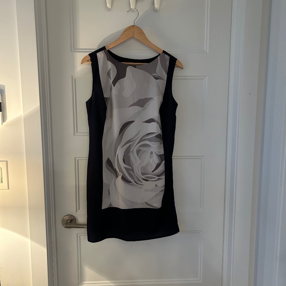Le Galeriste “Wearable Art” Dress – Made in Montréal – Size M - Statement Piece